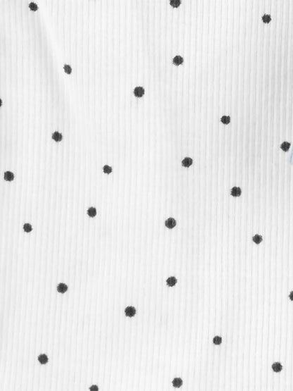 Simple Joys by Carter's Paquete de 4 Mamelucos texturizados Bodystocking para bebés niñas