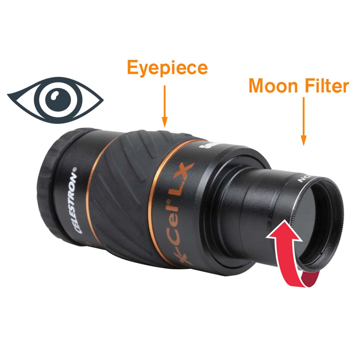 Celestron 1.25" Moon Filter