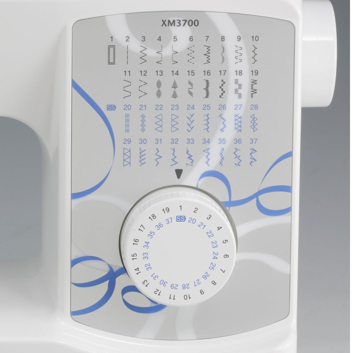 Brother XM3700 - Máquina de coser con 37 puntadas integradas, 1.5 metros de costura incluidos
