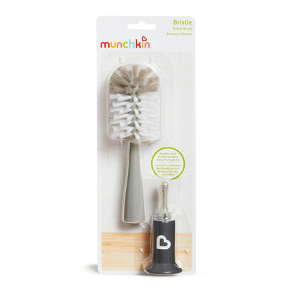 Munchkin® Bristle™ - cepillo para polvo para botellas, color gris