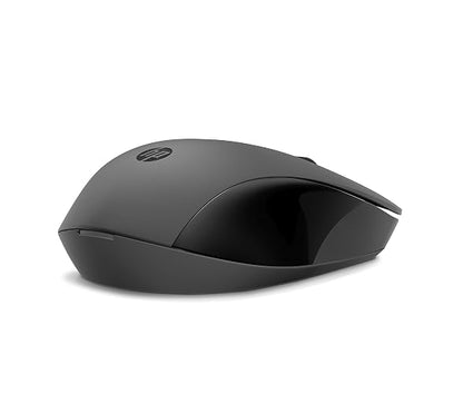 HP Mouse Inalámbrico 150, Conexión de 2.4 GHz, 1600 dpi, Windows/Mac OS, Ambidiestro, Negro