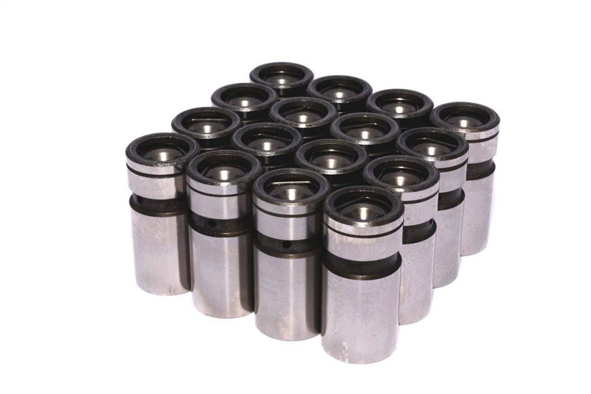 Comp Cams Juego de Elevadores Planos Hidráulicos 822-16 de Alta Energía para Chrysler 273-360 y 383-440, Negro - AMC 290-401 y Chrysler 273-360 LA - '68+ 383-440 B - RB - AMC - Chrysler
