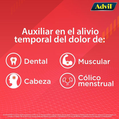 Advil Analgésico 400 mg 20 caps