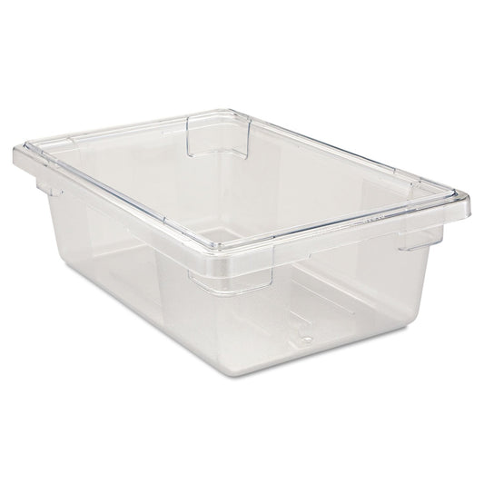 Rubbermaid Commercial Products FG330900CLR 3-1/2-Gallon Food/Tote Box