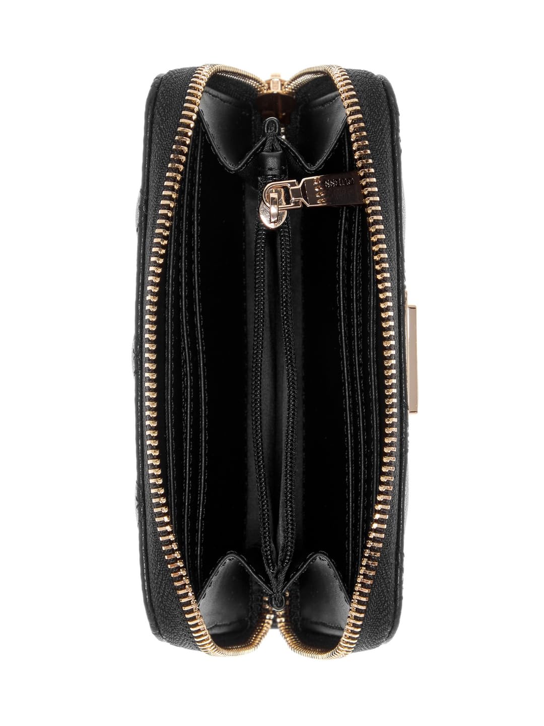 GUESS CARTERA LAUREL II SLG MED ZIP AROUND MUJER NEGRO ZG7459140-BLA