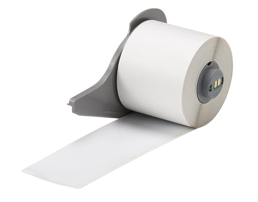 Brady All Weather - Cinta adhesiva permanente de vinilo para impresoras M710 y BMP71, 2 x 50 pies, color blanco M7C-2000-595-WT
