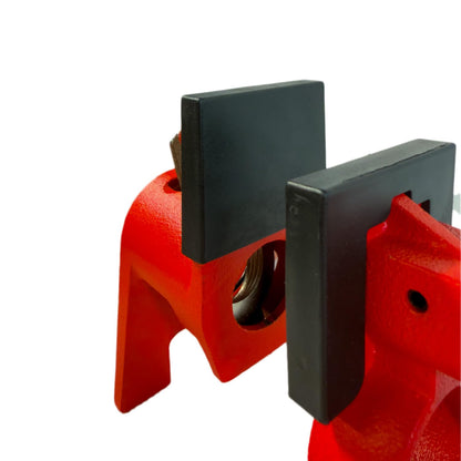 Bessey Bpc-H34 Juego de Mordazas para Tubo, color Rojo, 3/4