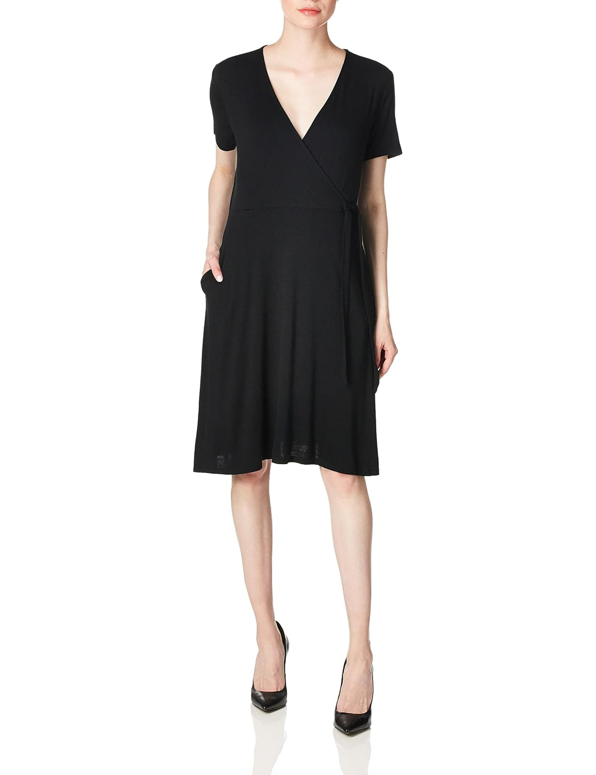 Star Vixen Vestido Corto de Manga 3/4 para Mujer, Talla Grande