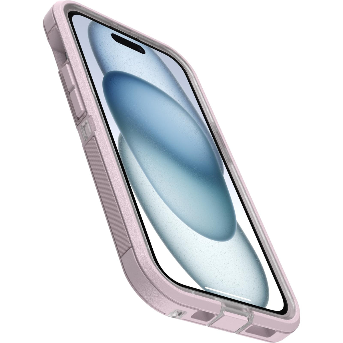 OtterBox - Funda Transparente para iPhone 16e, 15, 14 y 13 Defender Series XT - Mountain Frost (Transparente), sin visualización, Resistente, se Ajusta a MagSafe, Accesorio de cordón