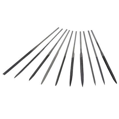 Surtek 120387 Juego de limas combinadas para joyero, 10 piezas