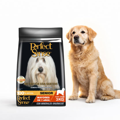 Perfect Sense Alimento Premium para Perro Senior - 3 kg (Paquete de 1)