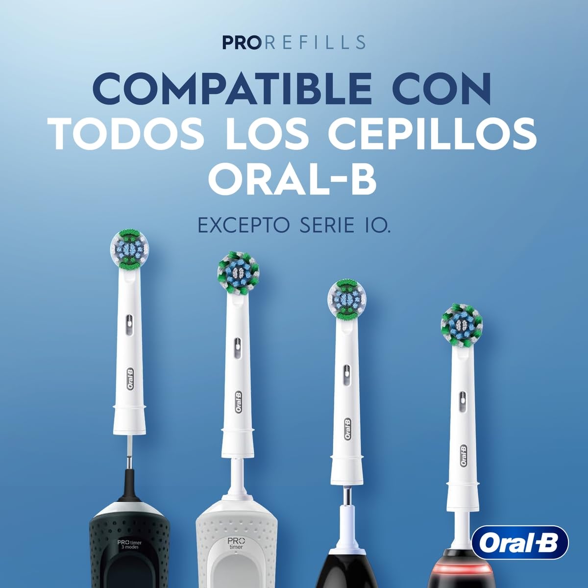 Oral-B Repuesto Cepillo Dental Eléctrico Advanced Clean, 2 Uds