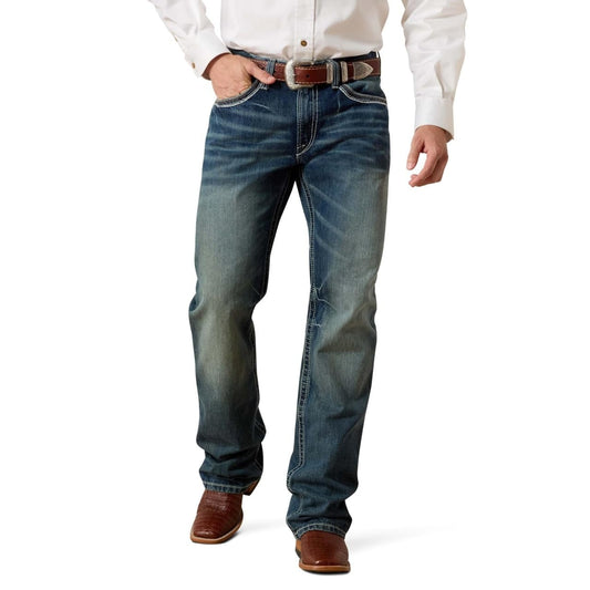 Ariat M4 Jeans de Talle Bajo Corte de Bota para Hombre - Durango - 38W x 32L