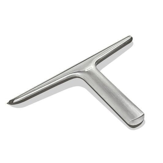 OXO Good Grips - Escobilla de Goma de Acero Inoxidable