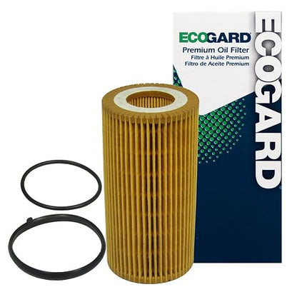 ECOGARD X5581 - Filtro de aceite de motor para aceite convencional compatible con Audi A4 Quattro 2.0L 2005-2009, A4 2.0L 2005-2009, A3 2.0L 2006-2008, TT 2.0L 2008-2009, TT Quattro 2.0L 2.01 L 1-201 4
