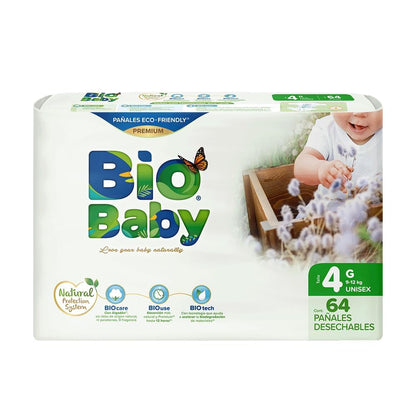 Bio Baby Pañal Talla 4 Grande 192 pañales