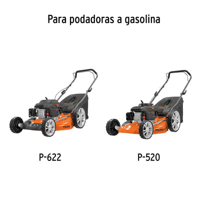 Truper LLP-12-1, Ensamble de rueda y llanta trasera, 12"