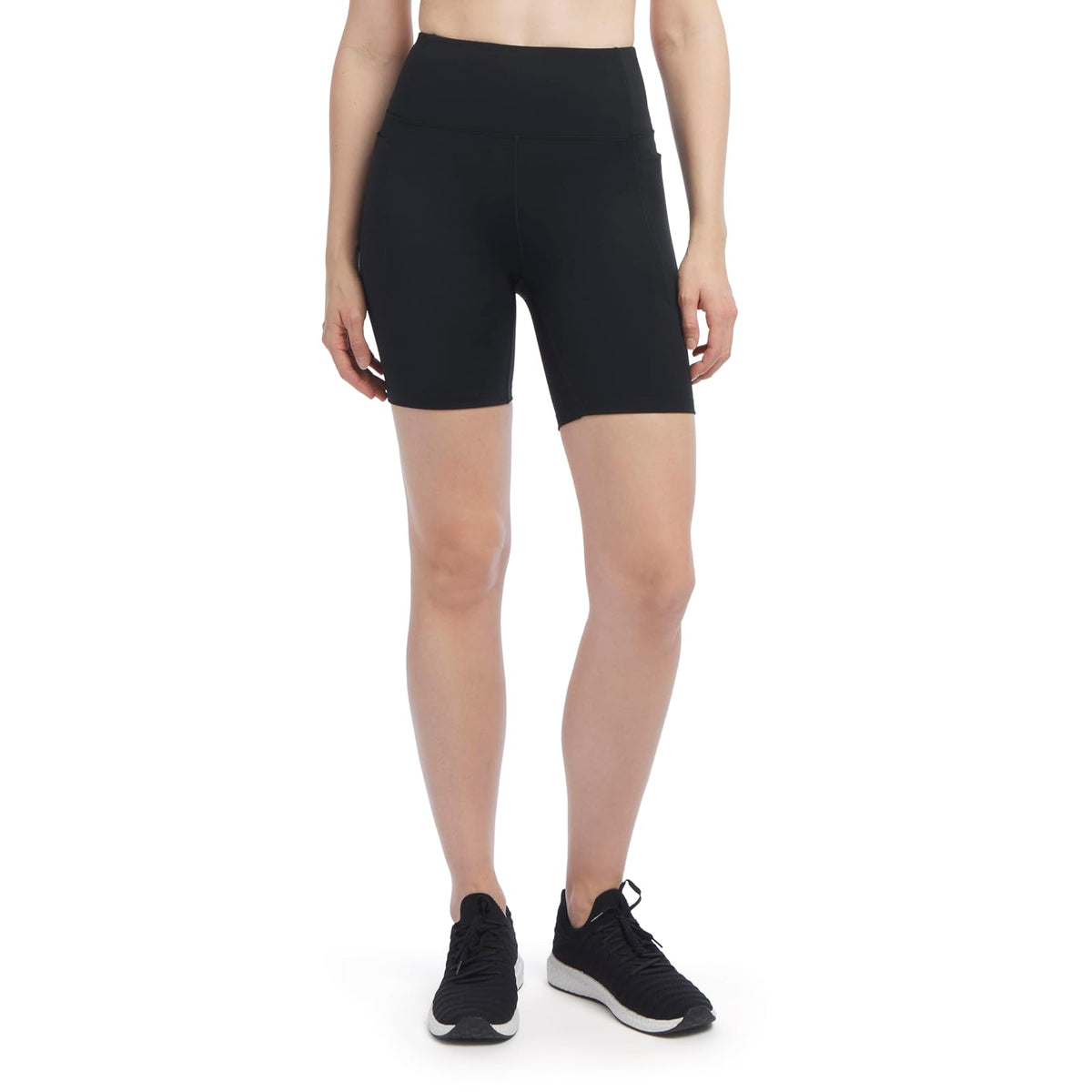 Jockey 2-Pack Satin Stitch 7'' Bike Shorts Pantalones Cortos de Yoga Mujer