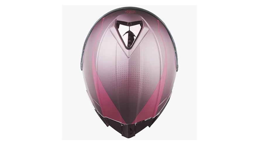 KOV Casco Waves Rosa Thunder ABATIBLE para Moto Certificado Dot