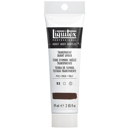 Liquitex Heavy Body pintura acrílica Brilliant Purple 59 ml - Marrón (Transparent Burnt Umber 130)