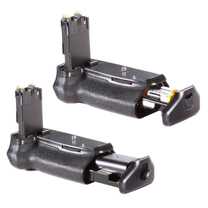Neewer Soporte para Batería (Reemplazo para BG-E14), Trabaje con Batería LP-E6/6 piezas, Baterías AA para Cámara Canon EOS 70D 80D 90D DSLR