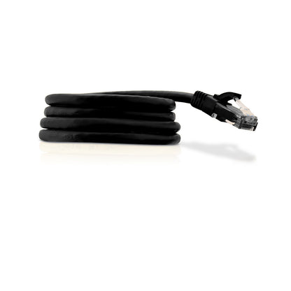 V7 CAT6 Snagless Molded Network Patch Cable RJ45 Male to Male, Black (3-Feet) (V7N2C6-03F-BLKS)