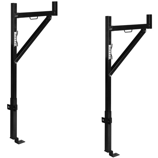 MaxxHaul Estante de Escalera Resistente 70233, Negro