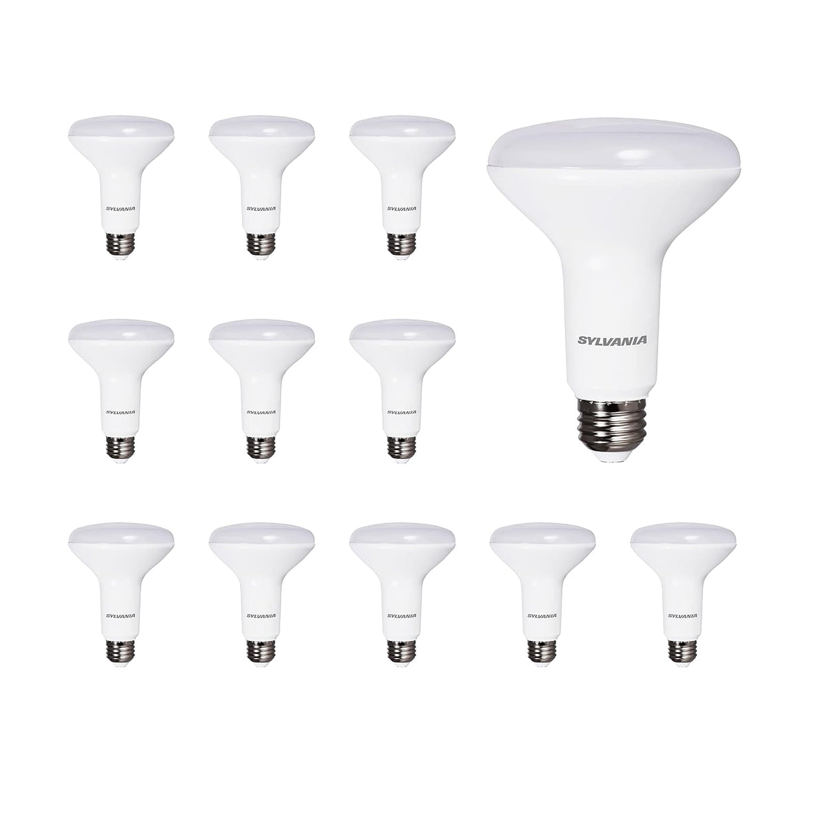 Sylvania Foco LED BR30 Regulable, Blanco 3000K, Equivalente a 65 W - Blanco suave - 12 Count (Pack of 1) - 65 W