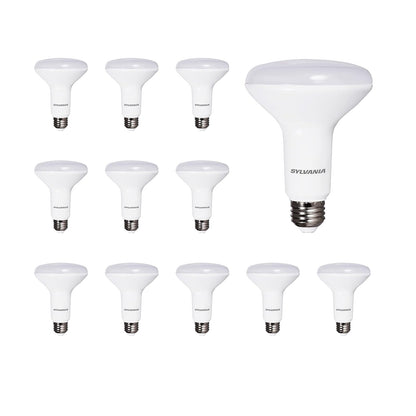 Sylvania Foco LED BR30 Regulable, Blanco 3000K, Equivalente a 65 W - Blanco suave - 12 Count (Pack of 1) - 65 W