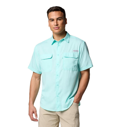 Columbia PFG Backwater Camisa de Manga Corta para Hombre - XXL - Gulf Stream