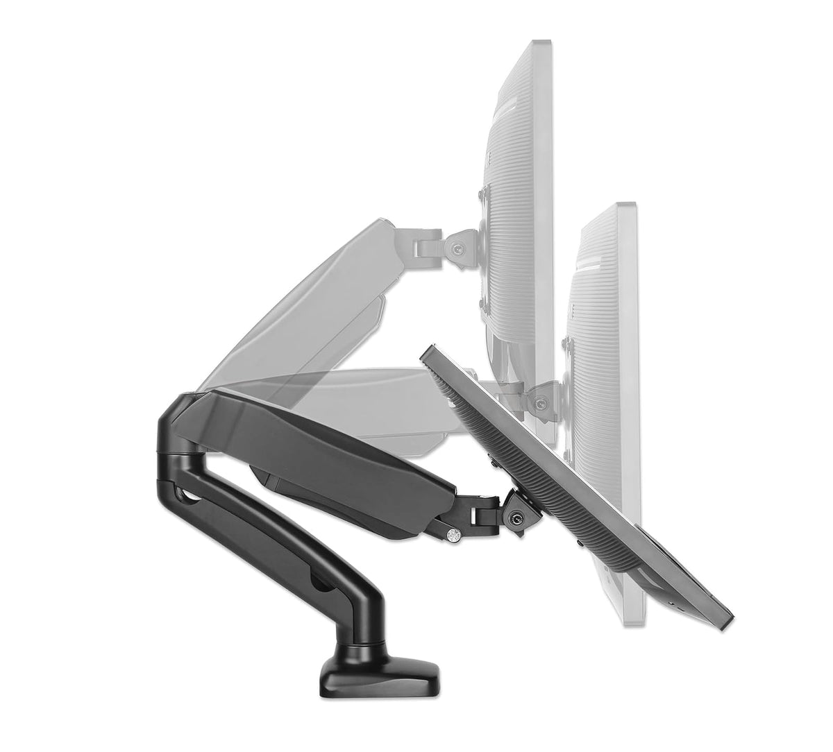 Manhattan 462495: Soporte para Monitor de 17" a 32" de hasta 9 kg con Brazo articulado y pistón de Gas