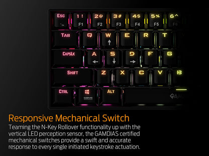 GAMDIAS Teclado Hermes E3