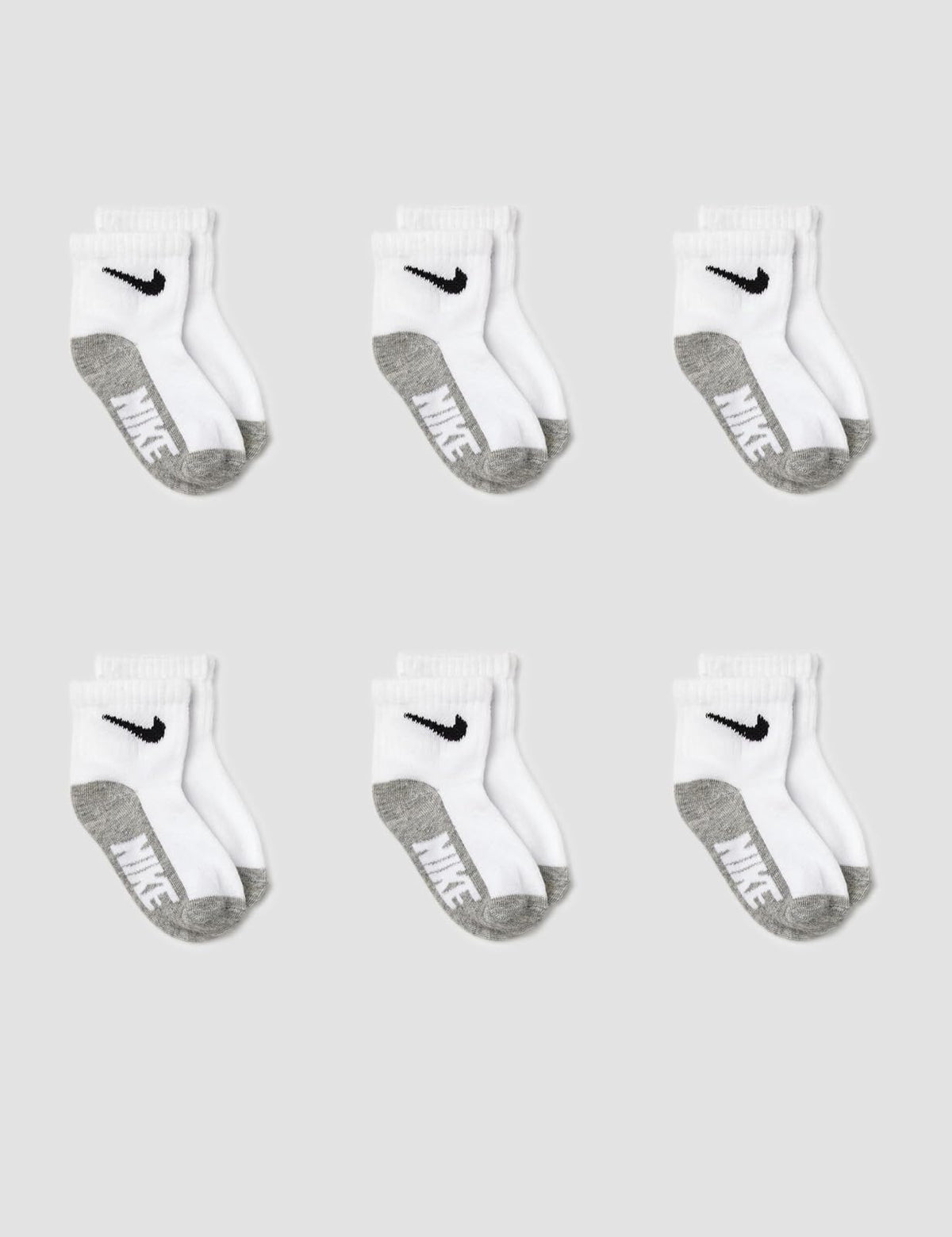 Nike Baby 6-pack Performance Socks Calcetines Unisex niños