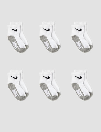 Nike Baby 6-pack Performance Socks Calcetines Unisex niños