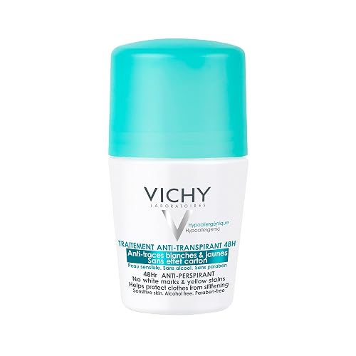 VICHY Desodorante Anti-transpirante y Anti-manchas Roll-On 48H Vichy Deos 50ml