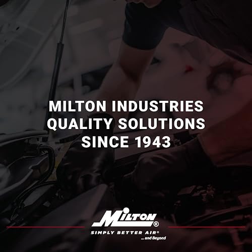 Milton S-925 Medidor de Presión de Neumáticos para Camiones RV y con Válvula Desinfladora Latón