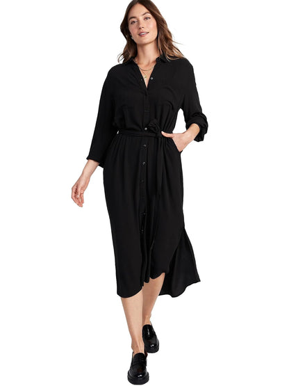 Old Navy 526898-000S Vestido, Mujer, Negro, Chico
