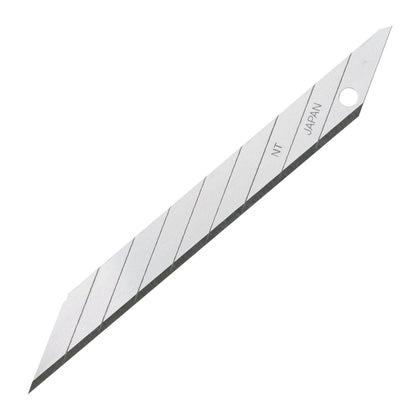 NT Cutter Cuchillas de Precisión 9 mm, 30 Grados - 30 degree - Acero al carbono, paquete de 50