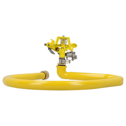 Surtek 130316 Aspersor estacionario con base metálica regulada por pulsación 3/4" GHT