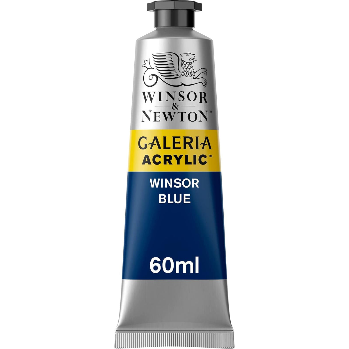 Winsor & Newton Galeria Pintura Acrílica, Tubo de 60 ml - Azul (Winsor Blue 706) - Tubo de 60 ml