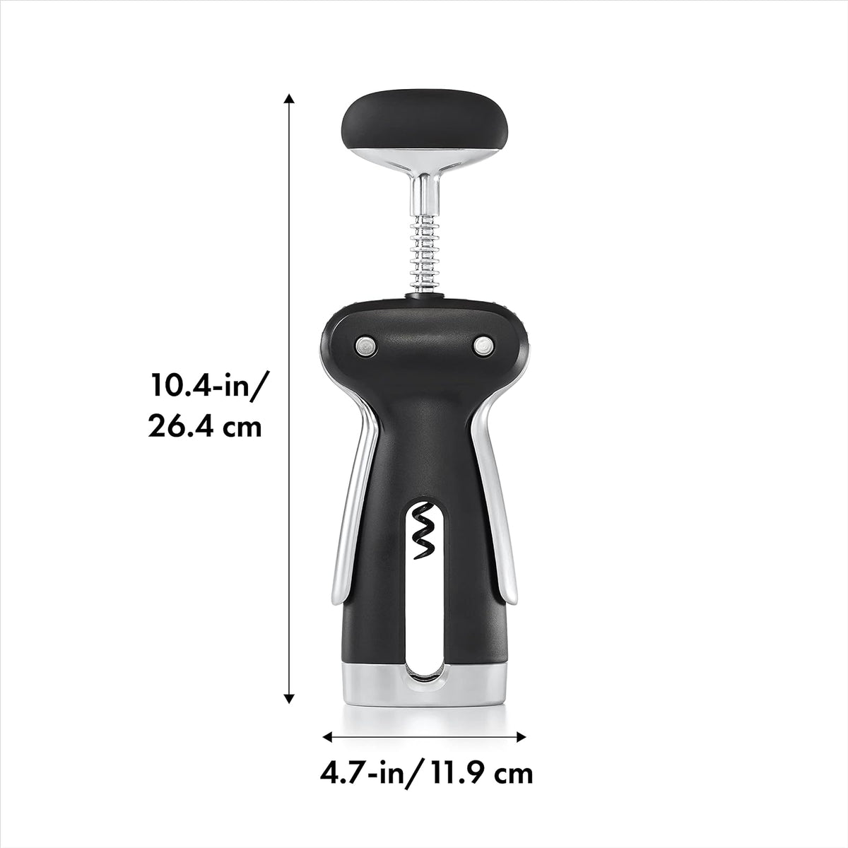 Oxo 3113400 Sacacorchos Alas Extrbl Acero, 19 cm, Multicolor