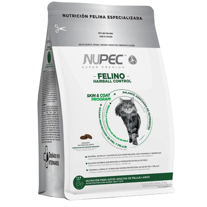 Nupec Comida para Felino Hairball, 3 kg