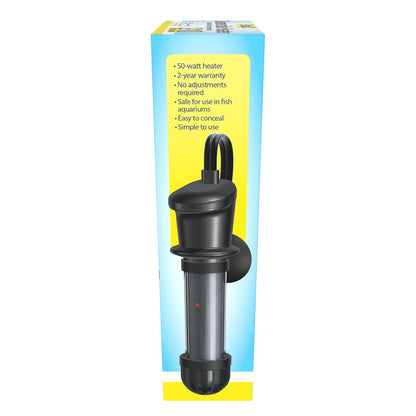 Tetra 26447 Submersible Aquarium Heater, 50-Watt