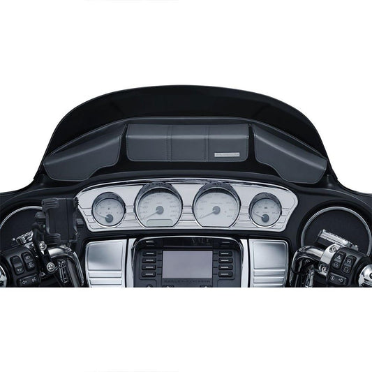 Kuryakyn 5261 Batwing - Bolsa de Almacenamiento con Cierres magnéticos para Motocicletas Harley-Davidson 2014-19, Color Negro