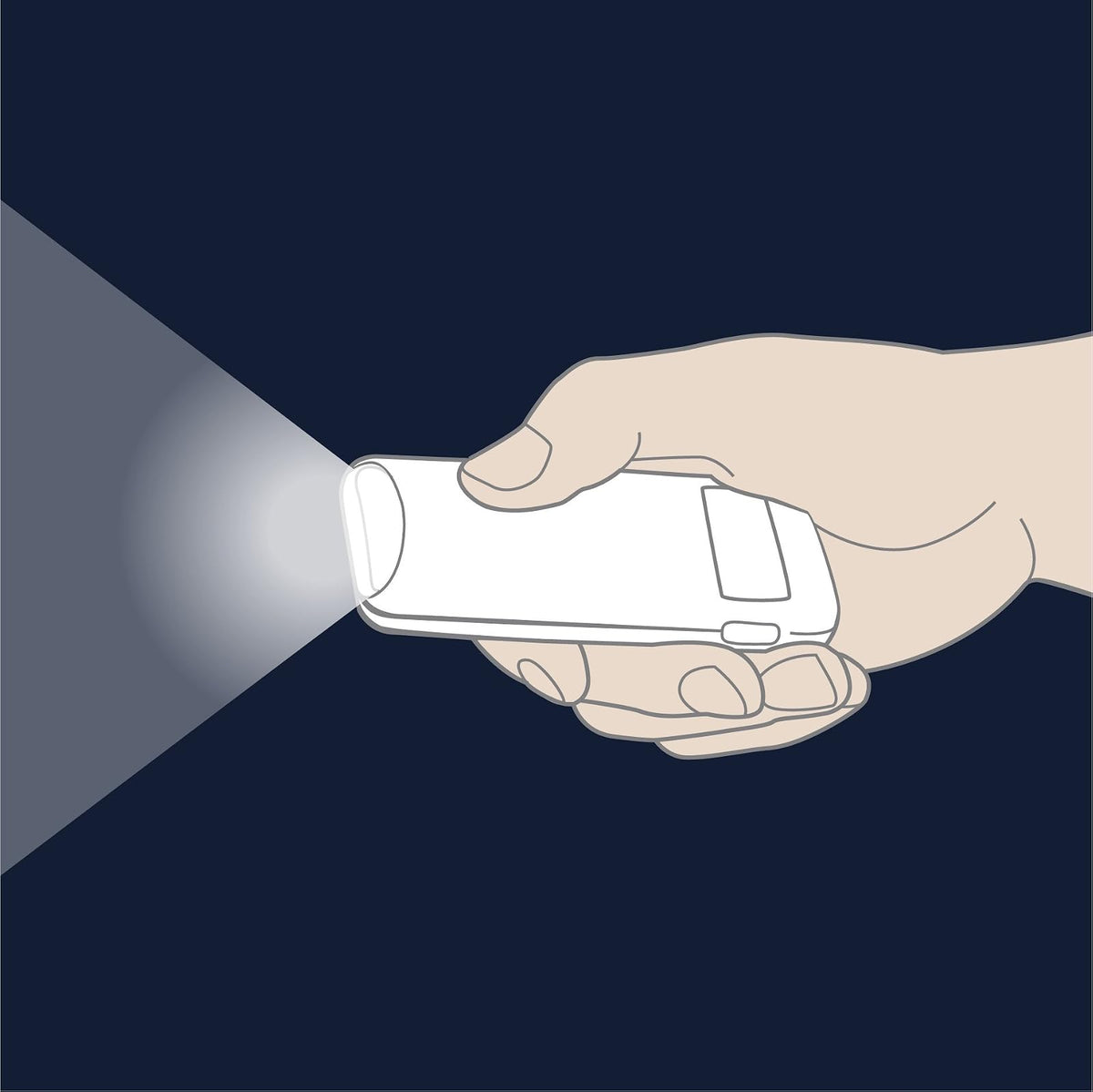 Eton American Red Cross Sensor de movimiento LED de emergencia y linterna