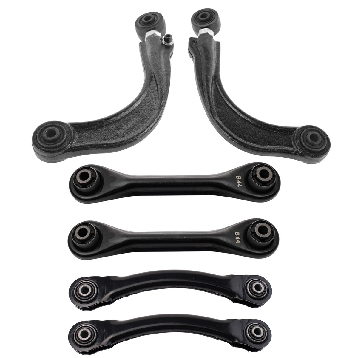 TRQ Juego de brazos de control superior e inferior trasero compatible con Ford Escape 2013-2019
