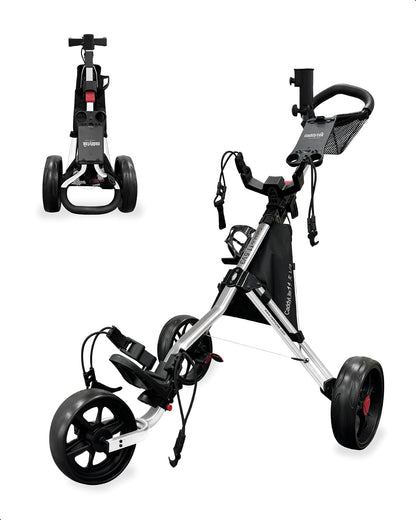 CaddyTek CaddyLite 11.5 V3 Deluxe Carrito de Golf - Plateado