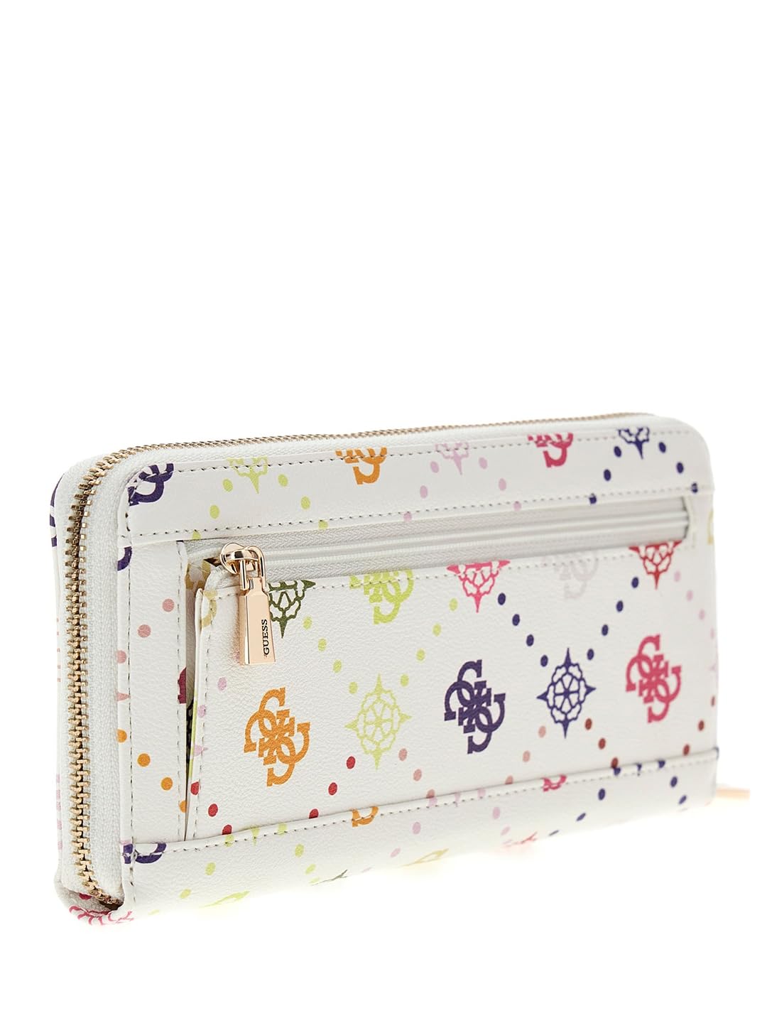 CARTERA GUESS EMELIE LOGO SLG LRG ZIP AROUND MUJER BLANCO MULTICOLOR GM9928146-MUO