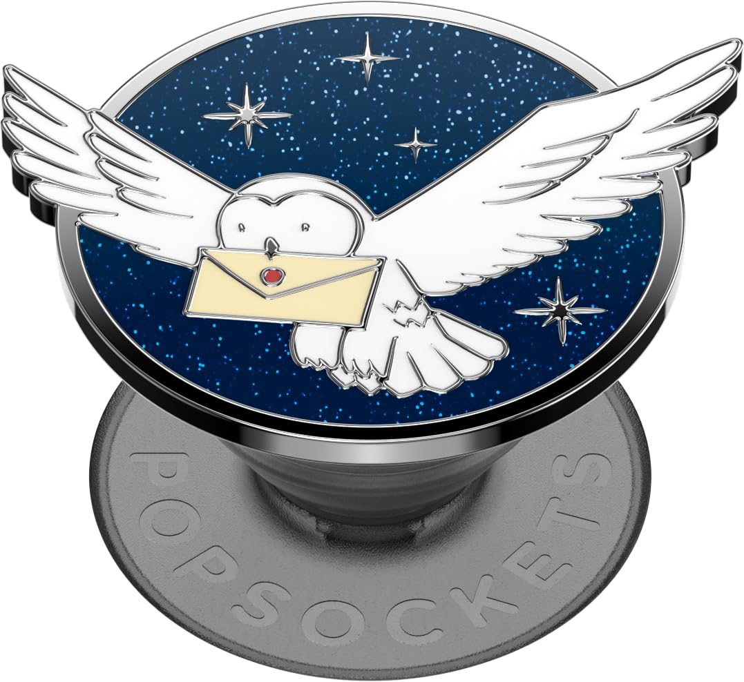 PopSockets PopGrip Soporte Expandible y Agarre para Celular y Tablet, Intercambiable - calcomanía - Hedwig