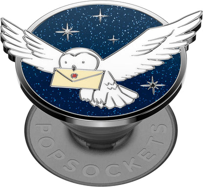 PopSockets PopGrip Soporte Expandible y Agarre para Celular y Tablet, Intercambiable - calcomanía - Hedwig